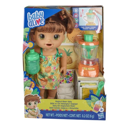 Baby Alive Magical Mixer Babypuppe Tropical Treat mit Mixer Zubehör, Drin - Bild 6 von 6