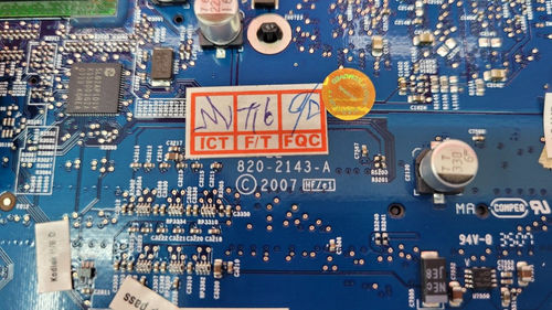 Apple iMac 20"" A1224 2007 2008 Mainboard Logic Board Motherboard 820-2143-A - Bild 2 von 3