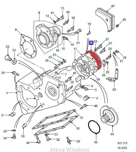 FTC3178 - TORQUE DISTRIBUTOR CLOSURE COVER - LR DEFENDER / DISCOVERY 1-2 - Picture 4 of 4