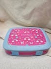 Bentgo Pink/Lavender Lunchbox Rainbows, Stars, Butterflies and Hearts Print
