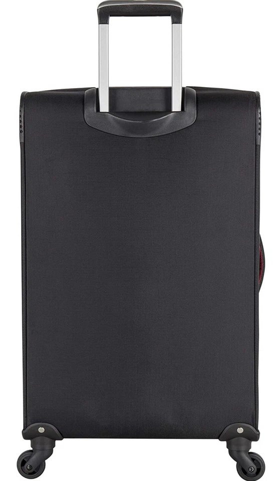 Conjunto giratório expansível Nautica 3 PC, preto/vermelho - Imagem 3 de 4