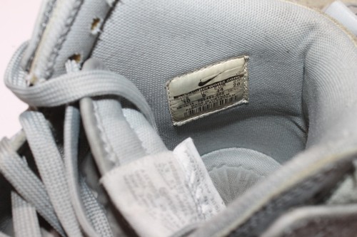 RARE Nike Dunk CMFT Python Wolf Grey White High Hi Shoes Men's size 10 - Picture 7 of 10