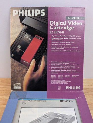 Digital Video Cartridge 22ER9141 /20 For Philips CD-i CDI 205, 210, 220, 310 DVC - Photo 17/18