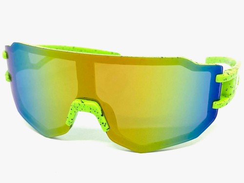 WHOLESALE LOT Kids Boys Sports Retro Wrap Shield Baseball SUN GLASSES 12 Pairs - Picture 18 of 24