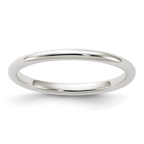 Argento Sterling 2mm 3mm 4mm 5mm 6mm 8mm 10mm Fede Nuziale Promessa Anelli Pollice - Foto 2 di 19