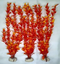 7 Pack 12" Artificial Aquarium Plant Plastic Decoration - Fast Shipping