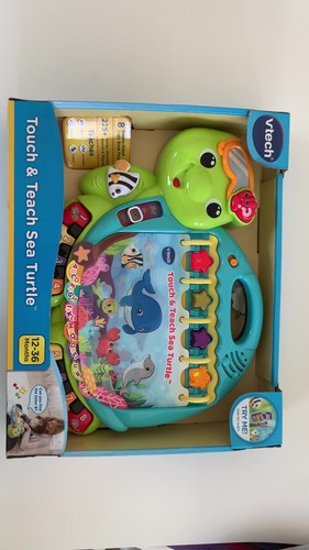 VTECH Touch & Teach Sea Turtle Interactive Learning Book 12-36 Months **Video** - Video 1 of 1
