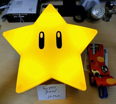 ユニバ　スーパーマリオ　スター　LEDライト 新作登場！ スーパースターのインテリアライト☆ 価格 4,800円
