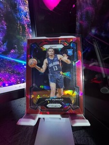 2023-24 Panini Prizm - Jett Howard #132 Red Ice Prizm (RC)