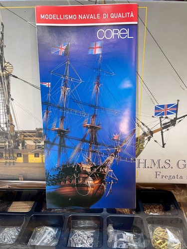 COREL H.M.S GREYHOUND FREGATA INGLESE DEL 1720 SCALA 1:100 - Foto 4 di 4