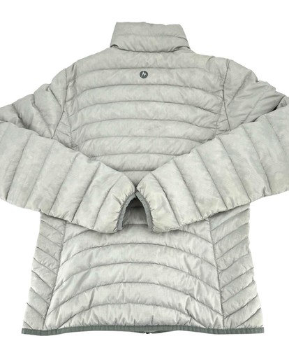 Marmot Silver 600 Fill Light Down Jacket Full Zip Size Small Adult Unisex - Picture 4 of 14