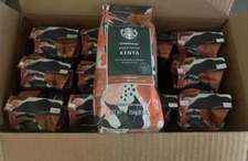 Starbucks Kenya Whole Bean Coffee 8.8 ounce Bags 12pk check BB!