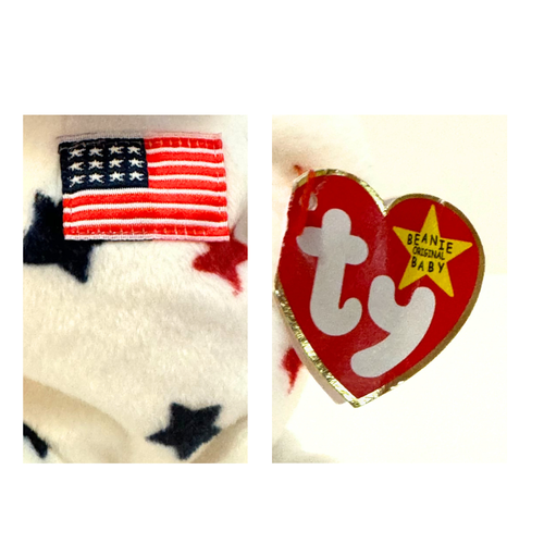 TY Beanie Buddy BLU & Beanie Baby GLORY - Peluche da collezione regalo - Foto 8 di 10
