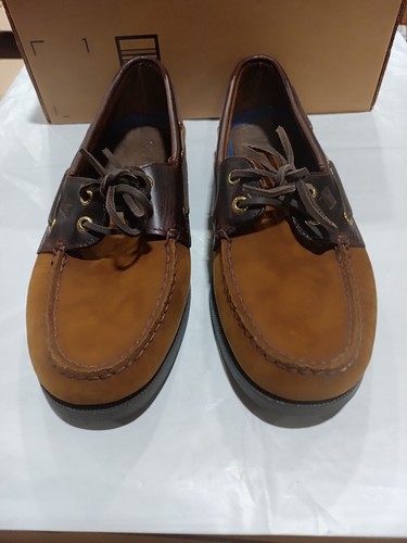 NewOther_Sperry Authentic Original Boat Shoe (Brown Buck/Brown, 9.5W)_Brown - Picture 1 of 6