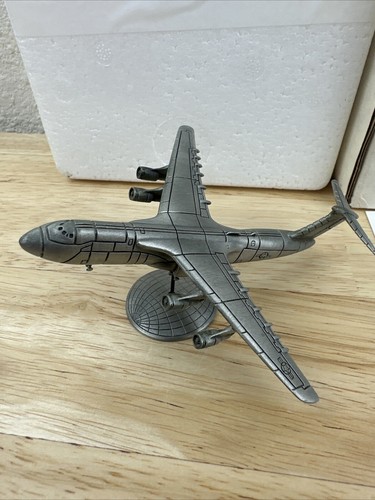 Franklin Mint The Worlds Greatest Aircraft Collectible Pewter Lockheed C-5A - Picture 3 of 7