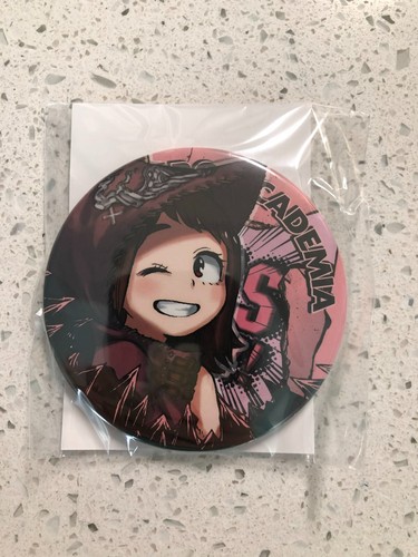 SALE [US Seller] My Hero Academia Jump Shop Big Can Badge Aizawa Toga 75mm - Picture 25 of 41