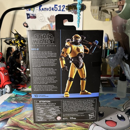 Star Wars The Black Series NED-B Toy 6" Star Wars: Obi-Wan Kenobi Hasbro Disney+ - Picture 3 of 6