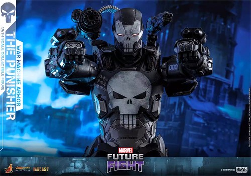 Hot Toys VGM33D28 1/6 Future Fight The Punisher War Machine Actionfigur Modell - Bild 8 von 15