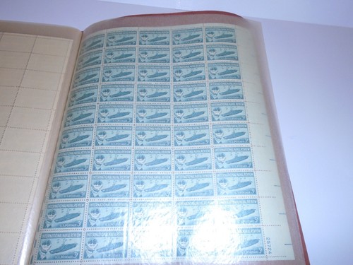 Lot 20 Blatt je 50 alte Briefmarken 50er Jahre neu - Bild 19 von 21