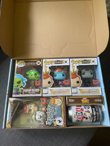 Funko Pop! Funtastic Voyage Box of Fun 2024 BlackLight Buccaneers Reaper In Hand