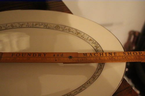 LENOX USA china SPRINGDALE pattern Large Oval Serving Platter - 16" - Picture 2 of 9