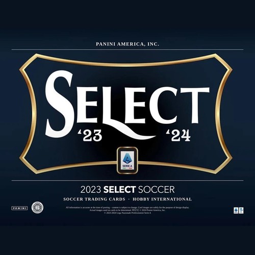 2023-24 Panini Select Serie A Soccer Hobby Box International NEW SEALED - Picture 2 of 4