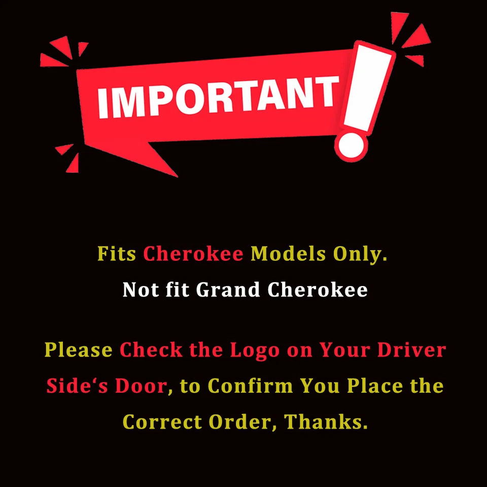 Floor Mats for 2015-2023 Jeep Cherokee All Weather Front & Rear TPE Floor Liners - Image 2 of 4