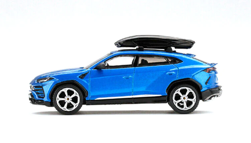 Mini GT Lamborghini Urus - Blue Eleos w/ Roof Box - 172 - Picture 4 of 4