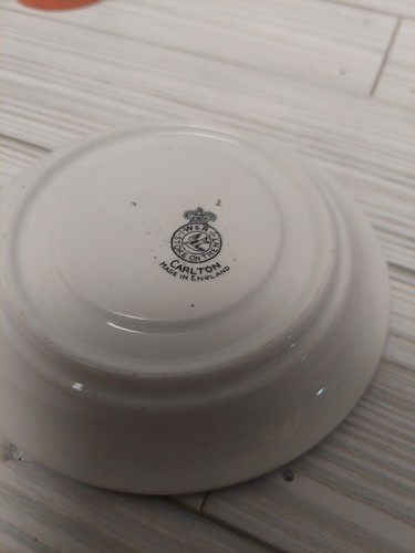 SUPER RARE 1925 Carlton Ware 'Cameo Gallant' Coffee Can Demitasse Set England - Picture 7 of 12