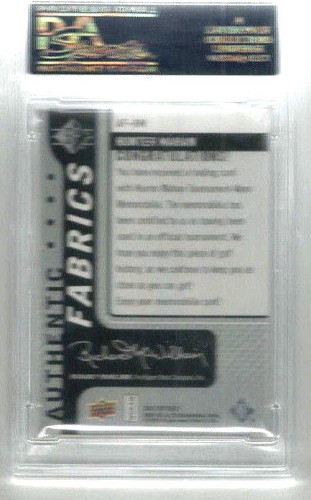 2012 SP Golf Hunter Mahan Authentic Fabrics PSA 10 - Afbeelding 2 van 2