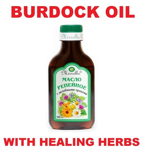 Burdock Root Oil with Healing Herbs Natural Hair Loss Treatment Nutrition MIRROL 4650001790361 | eBay Burdock Root Oil with Healing Herbs Natural Hair Loss Treatment Nutrition MIRROL 4650001790361 | eBay