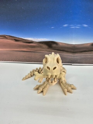 3D Printed Skeleton Dinosaur, Articulated Skeleton T-Rex Fidget Toy - Picture 5 of 5