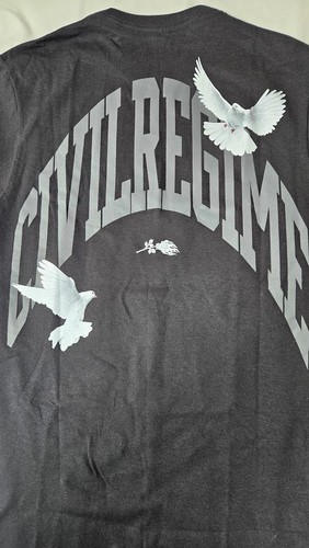 Civil Regime Men's Other Side Of Life Graphic Skull Tee - Black Size Small NWT - Picture 5 of 9