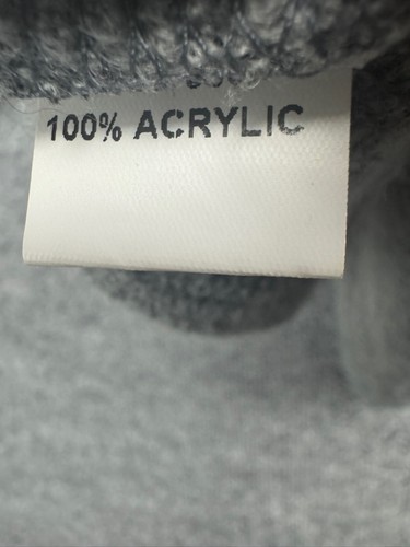 Piko 1988 Sweater Women's Medium Oversized Gray Pullover V Neck - Picture 7 of 7