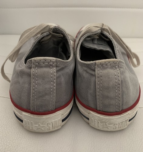 EUC Unisex Converse Chuck Taylor All Star Gray size 4.5 Mens, 6.5 Woman’s Shoes - Picture 4 of 9