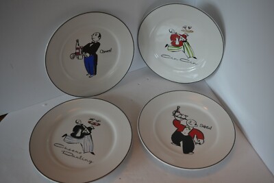 Rosanna Cheers Plate Cin Cin Salted In Box Lit Of 4