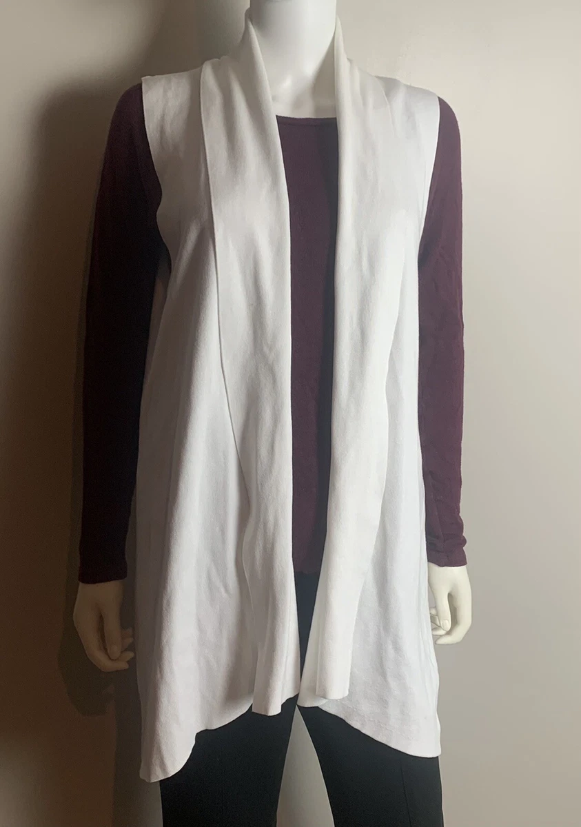 Waterfall cardigan sleeveless store