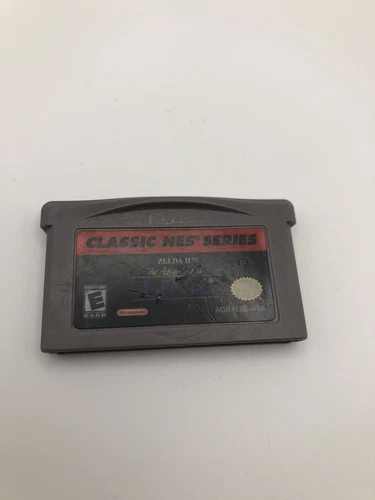 Zelda II 2 The Adventure of Link NES Classic Series (GBA, 2004) Cartridge Tested