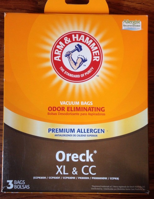 63890 Arm Hammer Vacuum Cleaner Bags Premium Allergen Oreck Xl Cc 4 63890 Arm Hammer Vacuum Cleaner Bags Premium Allergen Oreck Xl Cc 4 023169122833