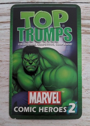 Top Trumps Marvel Comic Heroes 2 tarjetas singulares Psylocke 2003 Elisabeth Braddock - Imagen 4 de 6