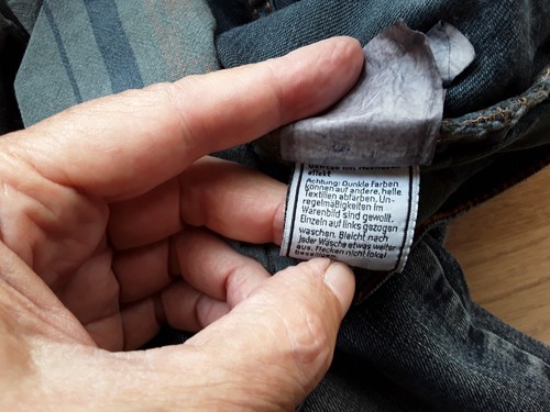 Hudson Camel Active Blue Jeans Size 36 - 'Cut Offs' - Comfort Fit - 1% Elastane - Picture 15 of 19