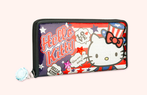 Valentines Large Long Zipper Japanese Hello Kitty Wallet Melody Kawaii Sanrio - Picture 4 of 4
