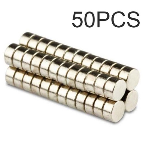 50/100 Neodym Mini-Magnete Scheiben-Magnete 2x1mm rund - extra-starke Haftkraft - Bild 8 von 9