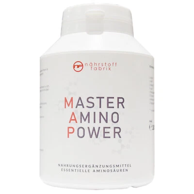 AMINO MASTER - Kristalline - alle 8 essentielle Aminosäuren, 99 NNU, Eiweiss