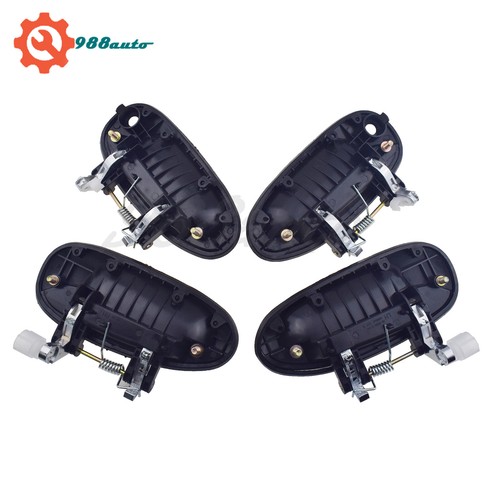 Manija de puerta exterior delantera izquierda derecha cromada para Kia Carens 2002-2006 nueva - Imagen 11 de 18