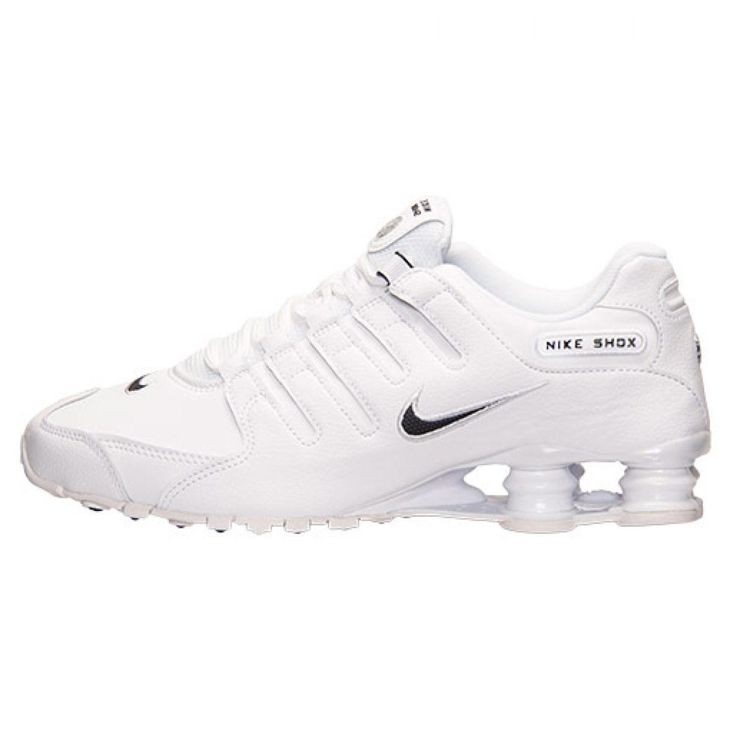 Size 15 NIKE Men SHOX NZ White Black Size 15 NIKE Men SHOX NZ White Black