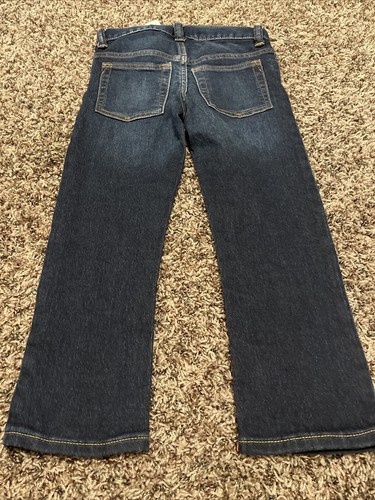 Gap Youth Boys Size 5 Adjustable Waist blue denim Jeans EUC - Picture 2 of 3