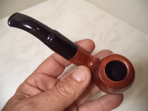 PIPA PIPE NERONE BY MOLINA IN PERO PEAR WOOD ITALIAN STYLE NUOVA O17 - Picture 2 of 6