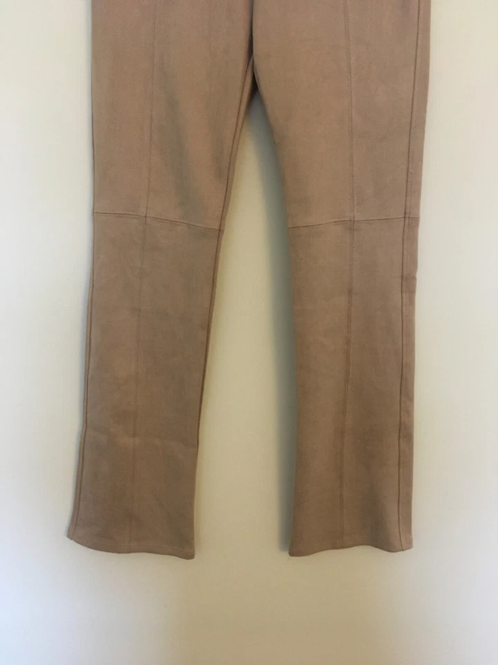 Leggings para mujer David Lerner talla S imitación gamuza cosidos nude DAL0361 NUEVOS CON ETIQUETAS Foto 4 de 4