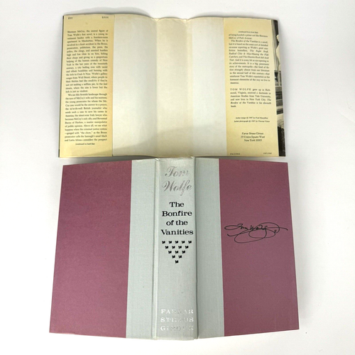 The Bonfire Of The Vanities By Tom Wolfe 1st Edition 1st Printing 1987 Hardcover - Picture 6 of 8